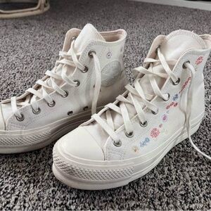 Embroidered Converse